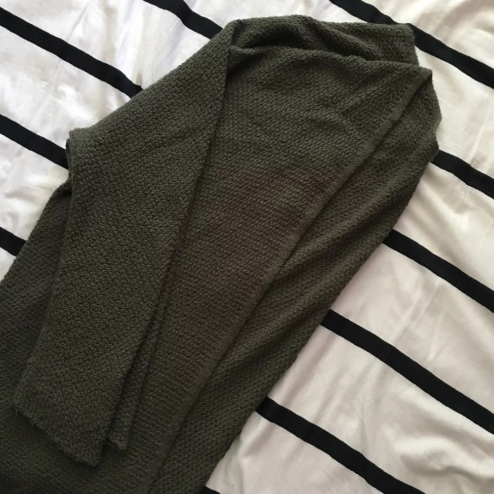 Brandy Melville Olive Caroline Cardigan